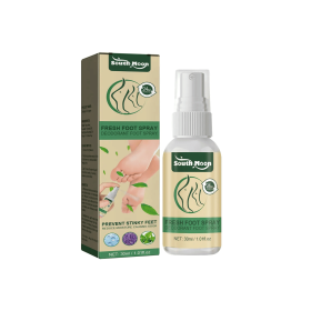 South Moon Deodorizing Foot Spray Soothes Dry Peeling Itchy Feet Moisturizes Skin Fragrant Spray