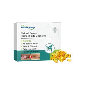 South Moon Hemorrhoid Capsules - Relieves Anal Itching, Mixed Internal and External Piles, Anal, Hemorrhoid Relief