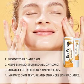 Bee venom wrinkle cream reduces wrinkles, tightens the face, brightens the skin, and anti-aging cream