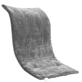 VEVOR Weighted Heating Pad, 17" x 33" Electric Heat Pad for Pain Relief, 6.8 lbs Electric Heating Pad with 4 Temperature Settings, 2-hour Auto-of