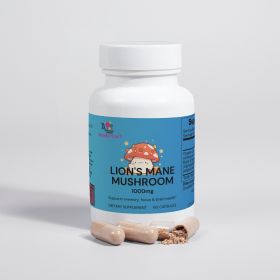 Lions Mane Mushroom Supplement Cognitive Support, Focus, Mood Boost, And Recovery For Athletes (Option: LIONS MANE MUSHROOM)